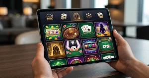 Golden Mister game lobby and category navigation