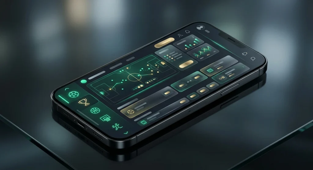 Golden Mister sportsbook interface
